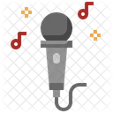 Karaoke Microphone Sound Icon