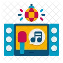Karaoke Music Microphone Icon