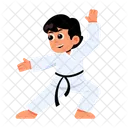 Karate Kids Character Icon