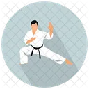 Karate Fight Sport Icon