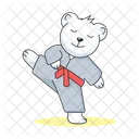 Karate Bear  Icône