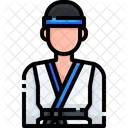 Karate Player  Icon