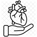 Kardiopflege Herzpflege Herzschutz Symbol