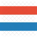 Karibik Niederlande Flagge Symbol