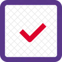 Kariertes Quadrat  Symbol