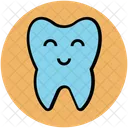 Cartoon Dental Zahn Symbol