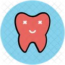 Cartoon Zahn Dental Symbol