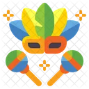 Karneval in Rio  Symbol