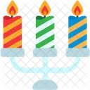 Karnevalskerzen Kerzen Feier Symbol