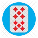 Karo Zehn  Symbol