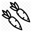 Karotte  Symbol
