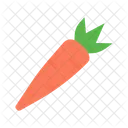 Karotte Gemuse Lebensmittel Symbol