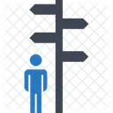 Karriere Berufliches Wachstum Job Symbol