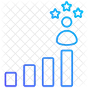 Karriereförderung  Symbol