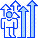Wachstum Karriereforderung Karriere Symbol
