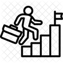 Karriere Wachstum Erfolg Symbol