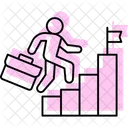 Karriere Wachstum Erfolg Symbol