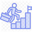Karriere Wachstum Erfolg Symbol