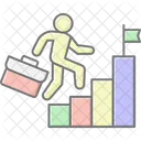 Karriere Wachstum Erfolg Symbol
