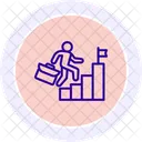 Karriere Wachstum Erfolg Symbol