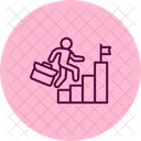 Karriere Wachstum Erfolg Symbol