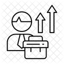 Karriere Wachstum Symbol