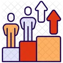 Karriere Wachstum  Symbol