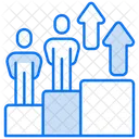 Karriere Wachstum  Symbol