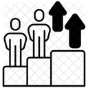 Karriere Wachstum  Symbol