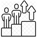 Karriere Wachstum  Symbol