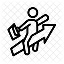 Karriere Ziele Wachstum Symbol