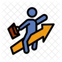 Karriere Ziele Wachstum Symbol