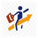 Karriere Ziele Wachstum Symbol