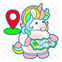 Einhorn Pferd Magie Icon