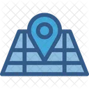 Karte GPS Karten Pin Icon