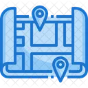 Karte Standort GPS Symbol