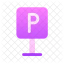 Parkplatz Auto Fahrzeug Symbol