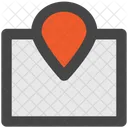 Karte Standort GPS Symbol