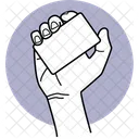 Karte halten  Symbol