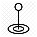 Karte Standort Stecknadel Symbol