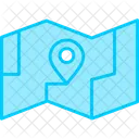 Karte Stadtelemente Standort Symbol