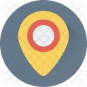Karte Lage Genau Symbol