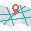 Stecknadel Auf Der Karte Standort Stecknadel Karten Locator Symbol