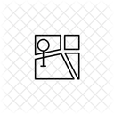 Kartensatellit Satellit Weltraum Symbol