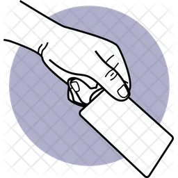 Karte schenken  Symbol