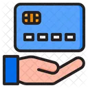 Karte schenken  Symbol