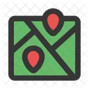 Karten Lage Region Symbol