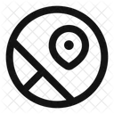 Kartenkreis Kartenstandort Karte Symbol