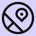 Kartenkreis Kartenstandort Karte Symbol