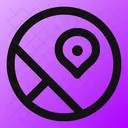 Kartenkreis Kartenstandort Karte Symbol